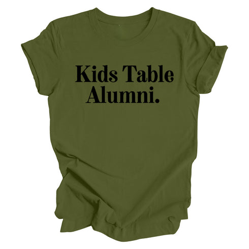 Thanksgiving- Kids Table Alumni ( Multiple Options and Colors)